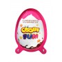 Яйце з молочним і шоколадним кремом з Кріпс COSBY з сюрпризом, для дівчаток 20г (8681161446887)