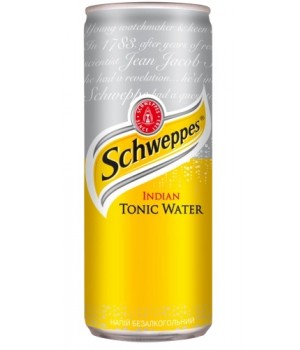 Напій газований Schweppes Indian Tonic 0,33л (5449000046390)