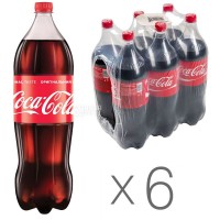 Напій газований Coca-Сola 1,75 л x 6 шт.  (5449000130389)
