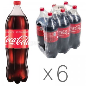 Напиток газированный Coca-Сola 1,75 л x 6 шт. (5449000130389)