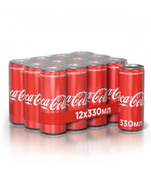 Безалкогольний напій Coca-Cola 0.33 л (5449000000996) 