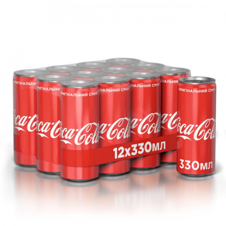 Безалкогольний напій Coca-Cola 0.33 л (5449000000996) 