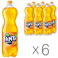 Напій газований Fanta Апельсин 1,75 л x 6 шт.
