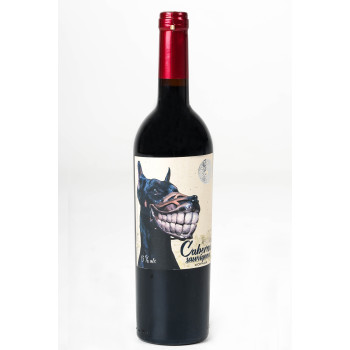 Вино Dog Smile CABERNET SАUVIGNON COTNAR красное сухое 0,75л (4820238710184)