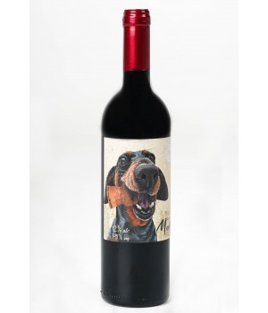 Вино Dog Smile МERLOT COTNAR червоне напівсолодке 0,75 л