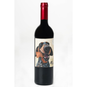 Вино Dog Smile МERLOT COTNAR красное полусладкое 0,75л 12% (4820238710238)