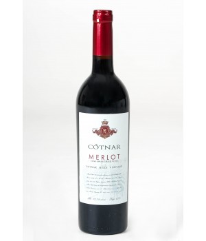 Вино Cotnar МERLOT червоне напівсолодке 0,75л 9 -12,0% (4820238710085)