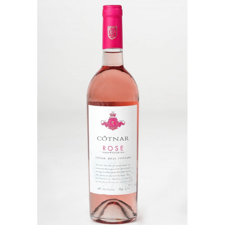 Вино Cotnar ROSE рожеве напівсолодке 0,375 л (4820238710603)