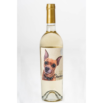 Вино Dog Smile CHARDONAY COTNAR біле сухе 0,75л 12% (4820238710214)
