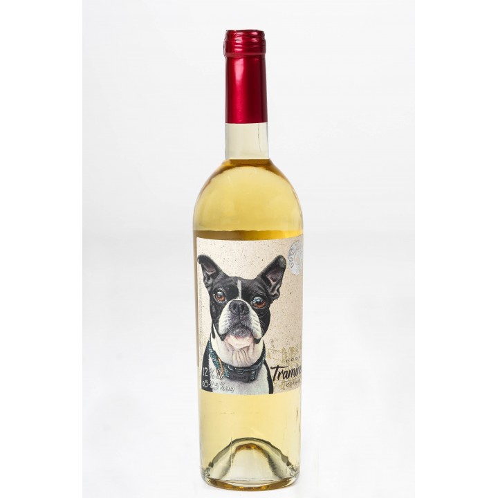 Вино Dog Smile TRAMINER COTNAR біле напівсухе 0,75л (4820238710207)