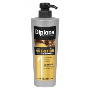Шампунь Diplona Professional для довгого і посіченого волосся 600 мл (4003583135677)