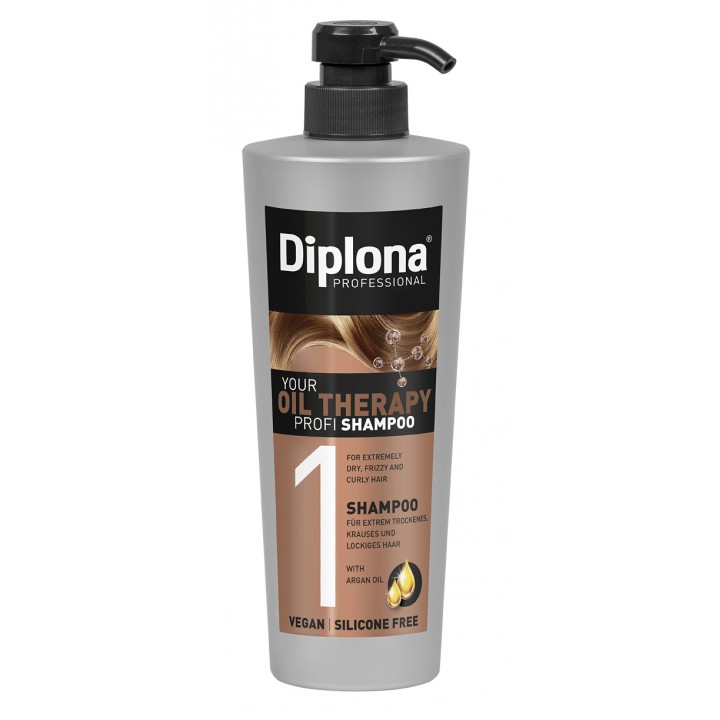 Шампунь Diplona Professional для особливо сухого і кучерявого волосся 600 мл  (4003583179497)