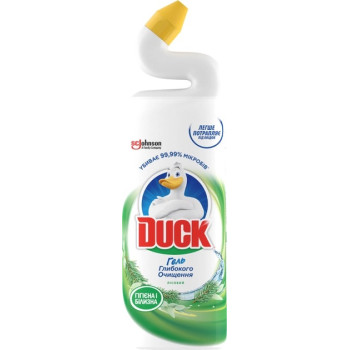 Чистящее средство для унитаза DUCK  5в1 Гигиена и белизна Лесной 900 мл (4823002006285)