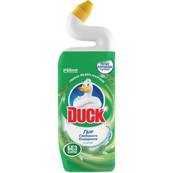 Чистящее средство для унитаза DUCK 5в1 Лесная свежесть 500 мл (4823002000726)