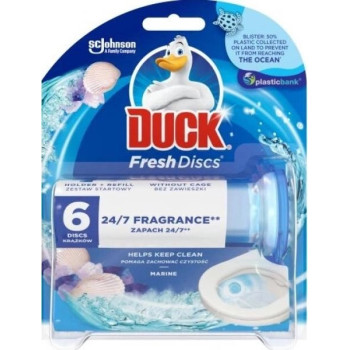 Диски для унитаза Duck Морская свежесть 6 шт. (5000204965926)