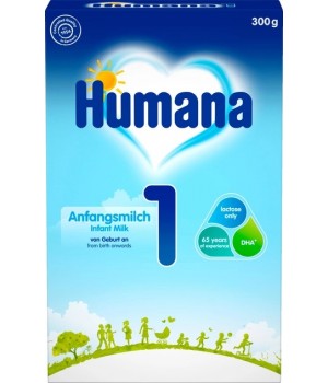 Молочна суха суміш Humana 1, 300 г (4031244720269)