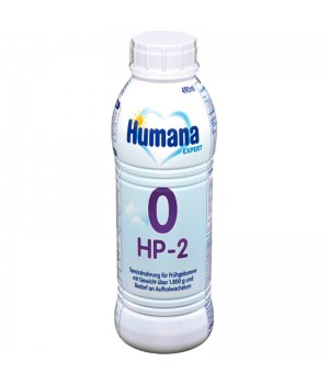 Рідка молочна суміш Humana 0-HP-2 Expert для недоношених дітей 490 мл (4031244001887)