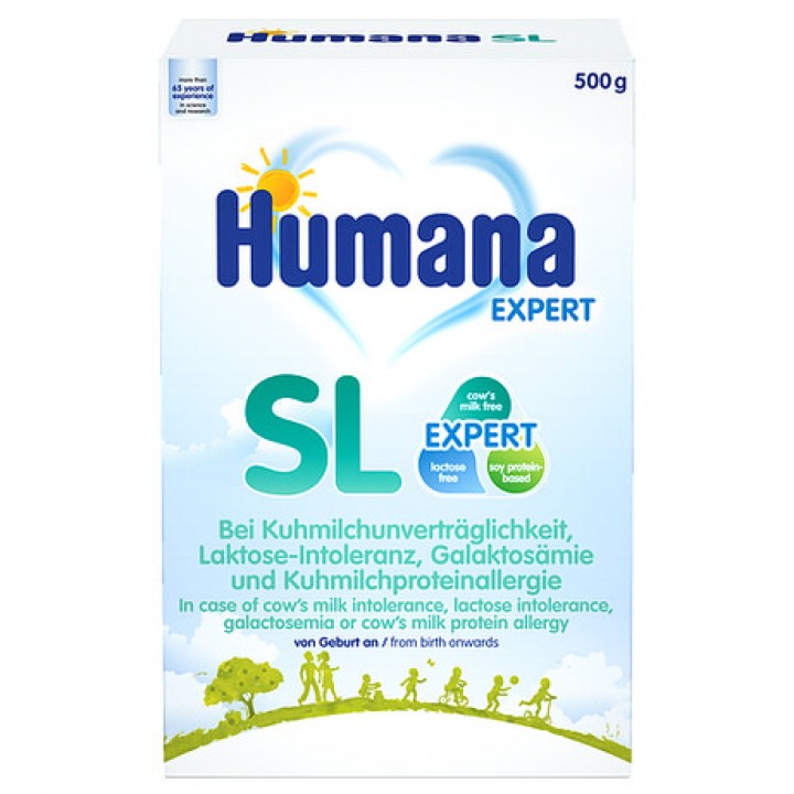 Детская смесь Humana SL Expert безлактозная с рождения 500 г (4031244720559)