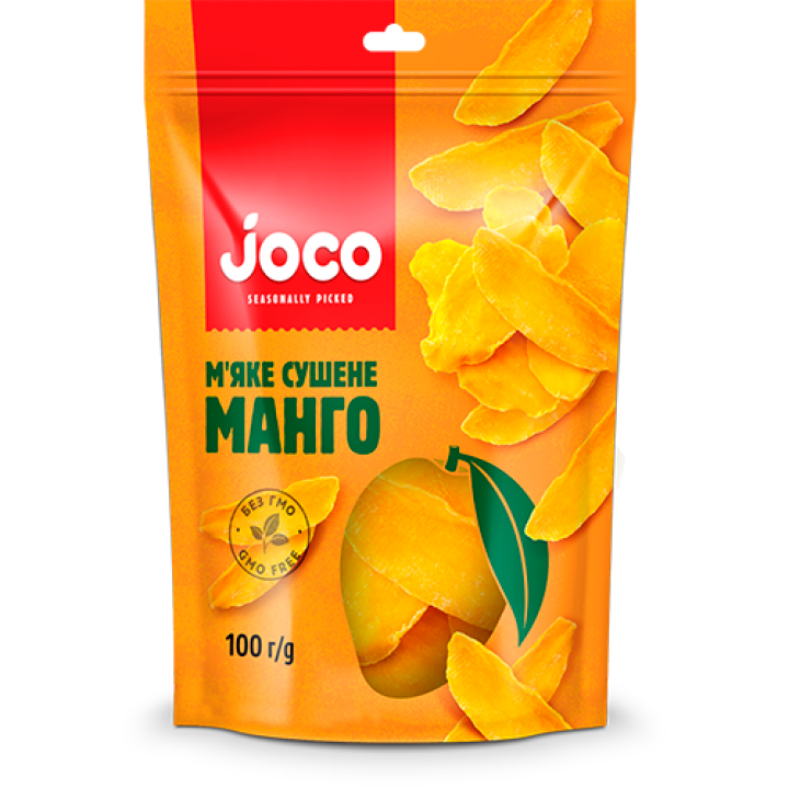 Манго сушеное мягкое Joco, 100 г