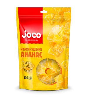 Ананас сушеный мягкий Joco, 100 г