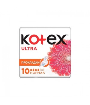 Прокладки гігієнічні Kotex Ultra Normal 10 шт. (5029053542621)