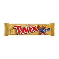 Батончик Twix Extra з печевом і карамелью у молочному шоколаді 75 г (5900951028502)