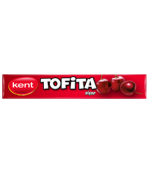​​Жевательные конфеты  TOFITA со вкусом вишни 47г (8690515118202)