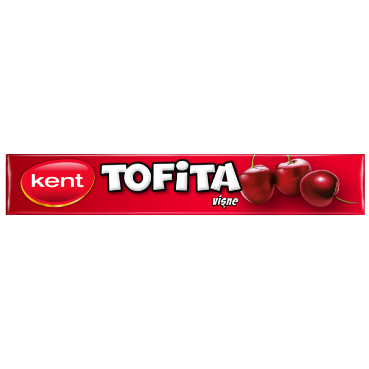 Жувальні цукерки TOFITA ​​зі смаком вишні 47г (8690515118202)