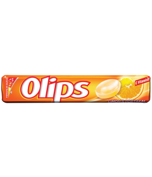 Цукерки льодяники Olips зі смаком лимона і апельсина 28г (8690515124401) 