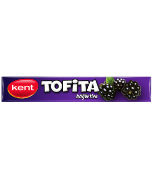 ​​Жевательные конфеты TOFITA со вкусом ежевики 47г (8690515221117)