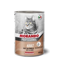 MORANDO PROFESSIONAL ADULT паштет для котів із кроликом, 400г (8007520012638)