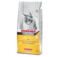 MORANDO PROFESSIONAL STERILIZED Повноцінний сухий корм для стерилізованих  котів з куркою та телятиною, 12,5кг (8007520099264)