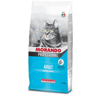 MORANDO PROFESSIONAL ADULT Повноцінний сухий корм для дорослих котів з рибою, 15кг (8007520105309)