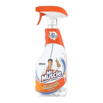 Спрей для чистки ванн Mr Muscle Ничего лишнего 500 мл (5000204159509)