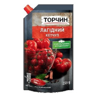 Кетчуп "Торчин" Лагідний  дой-пак 250 г (4820001316063)