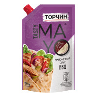 Соус майонезный "Торчин" Tasty Mayo BBQ дой-пак 190 г (8445290706782)
