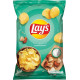 Чипсы картофельные Lay's со вкусом белых грибов со сметаной 120 г (4823063125475)