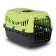 Переноска Bergamo Gipsy 2 large Green, пластиковая дверца, 58х38х38h см