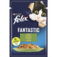 Вологий корм FELIX Fantastic для дорослих котів із кроликом. Шматочки у желе. 85г (7613039835500)