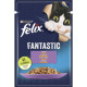 Влажный корм FELIX Fantastic для взрослых котов с ягненком. Кусочки в желе. 85г (7613039838969)