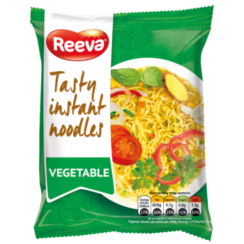 Вермишель быстрого приготовления Reeva со вкусом овощей 60 г (4820179251883)