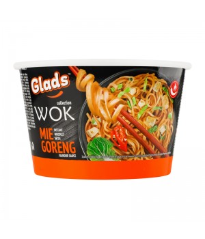 Локшина швидкого приготування GLADS З СОУСОМ MIE GORENG WOK 95 г (4820179259186)