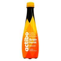 Напиток безалкогольный тонизирующий сильногазированый ACTIBO со вкусом APPLE 400мл (4870227272506)