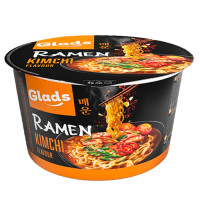 Локшина швидкого приготування GLADS Рамен зі смаком Кімчі 105 г (4820286440156)