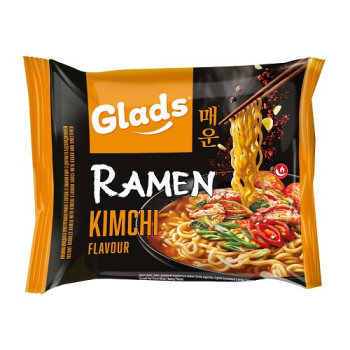 Локшина швидкого приготування GLADS Рамен зі смаком Кімчі пачка 105 г (4820286440125) Локшина швидкого приготування GLADS Рамен зі смаком Кімчі пачка 105 г (4820286440125)