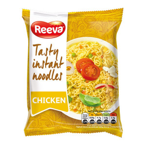 Вермишель быстрого приготовления Reeva со вкусом курицы 50 г (4820179256833)