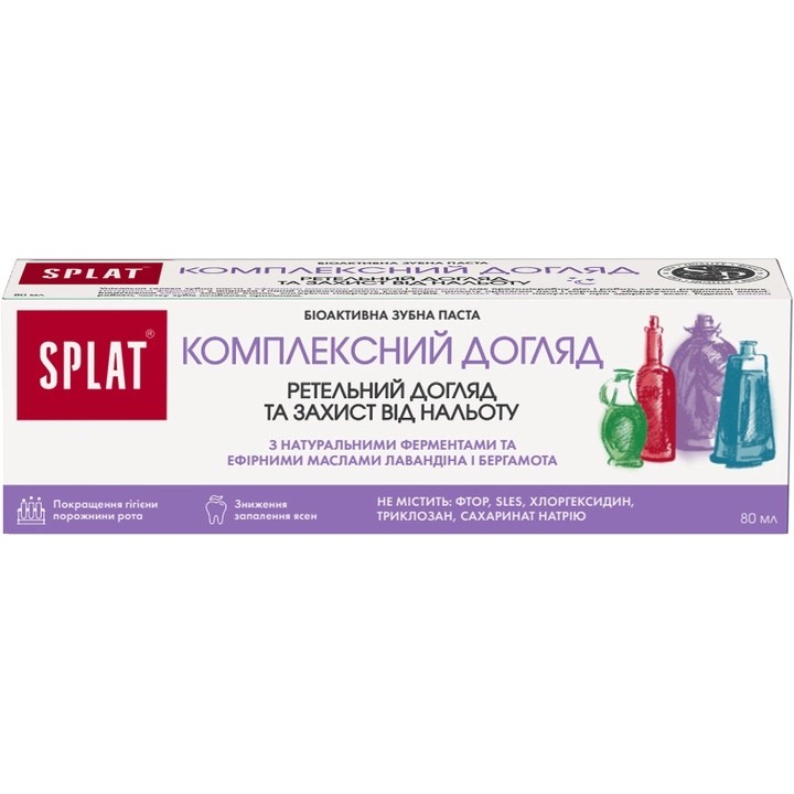 Зубна паста Splat Professional Complete Care Комплексний догляд 80 мл (7640168933401)