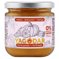 Джем без цукру з гарбуза, апельсина та кориці YAGODAR 210 г
