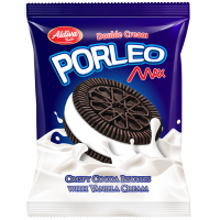 Печиво Aldiva Porleo Max з какао з подвійним ванільним кремом 35г (8681270488488)