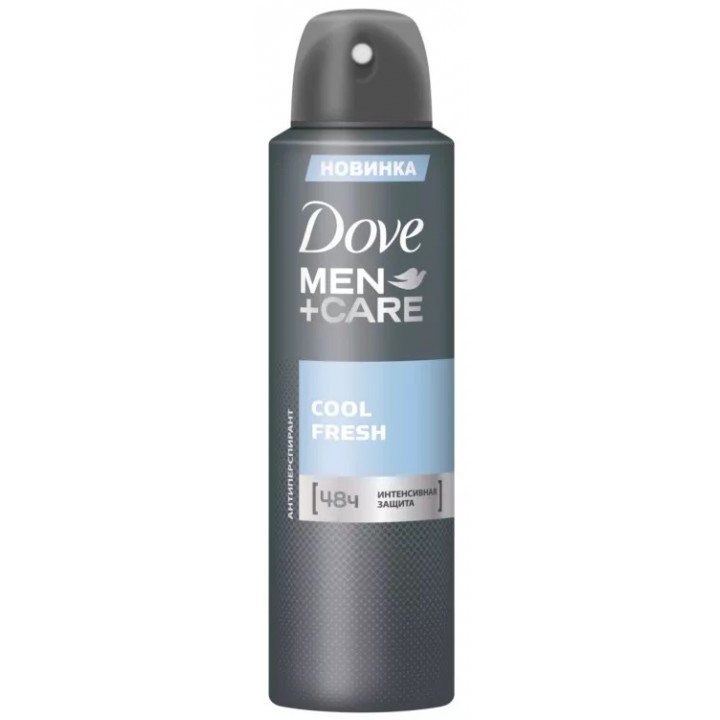 Антиперспирант-аэрозоль Dove Men+Care Прохладная свежесть 150 мл (8714100701799) 
